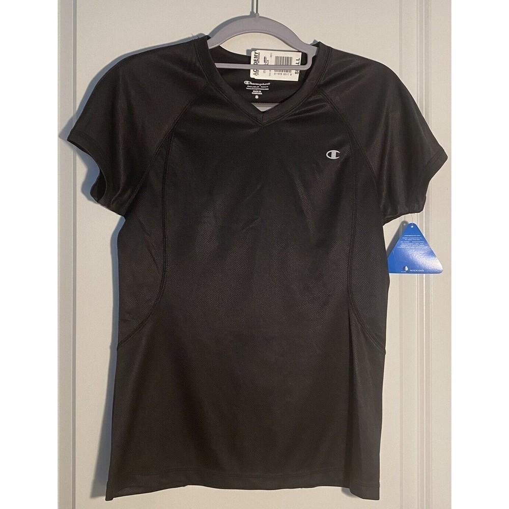 New Champion Men's Moisture-Wicking Double Dri-Fit Mesh T-Shirt - Size Small NWT